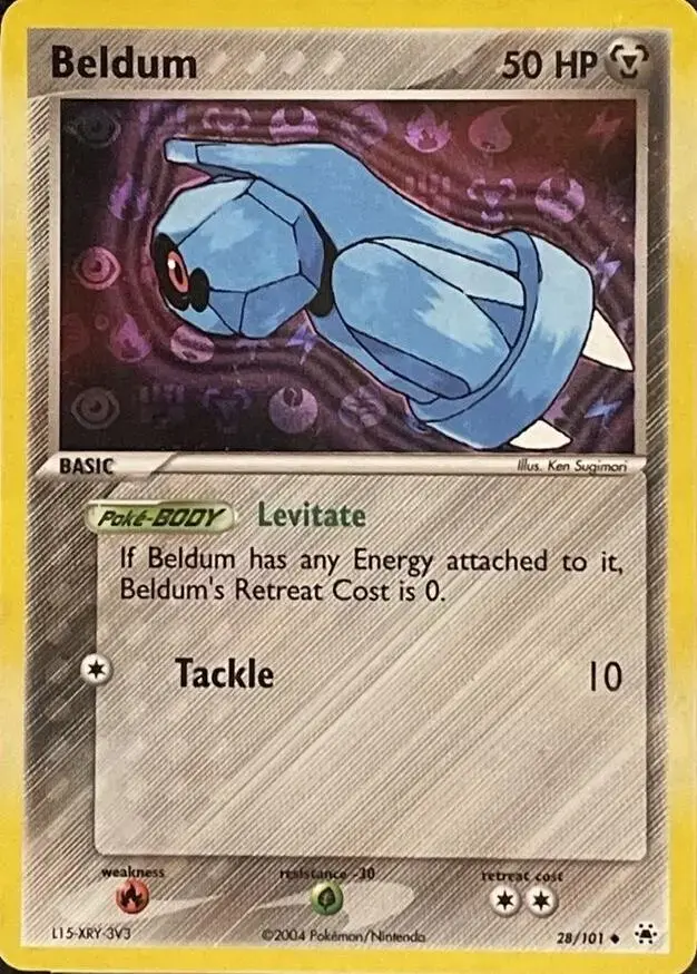 Beldum [Reverse Holo] - Pokemon Hidden Legends #28