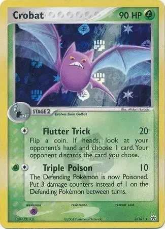 Crobat [Reverse Holo] - Pokemon Hidden Legends #3