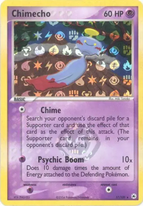 Chimecho [Reverse Holo] - Pokemon Hidden Legends #17