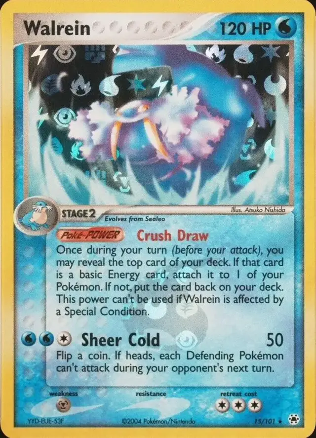 Walrein [Reverse Holo] - Pokemon Hidden Legends #15