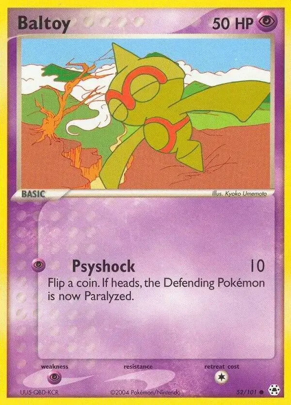 Baltoy - Pokemon Hidden Legends #52