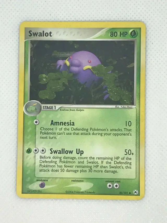 Swalot [Reverse Holo] - Pokemon Hidden Legends #50