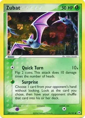 Zubat [Reverse Holo] - Pokemon Hidden Legends #83