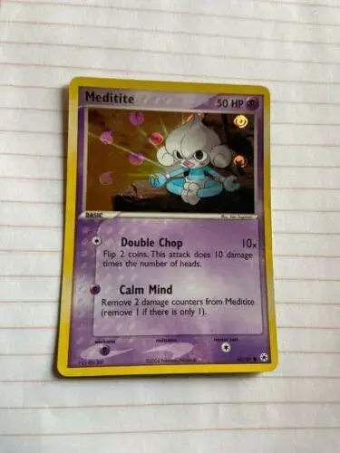 Meditite [Reverse Holo] - Pokemon Hidden Legends #65