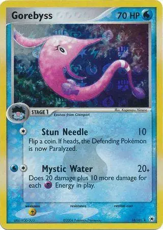 Gorebyss [Reverse Holo] - Pokemon Hidden Legends #18