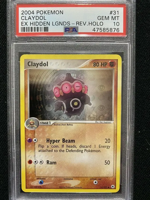 Claydol [Reverse Holo] - Pokemon Hidden Legends #31