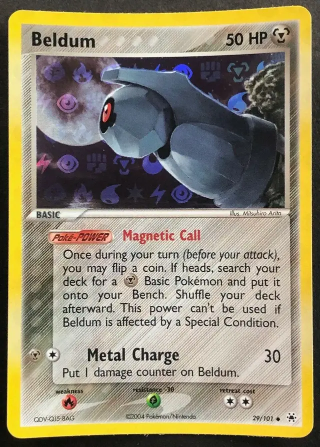 Beldum [Reverse Holo] - Pokemon Hidden Legends #29