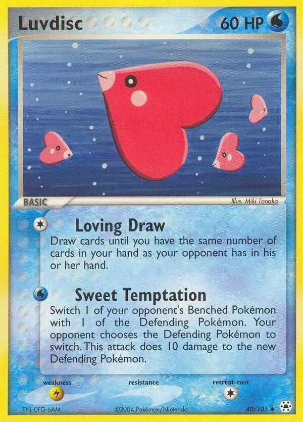 Luvdisc - Pokemon Hidden Legends #40