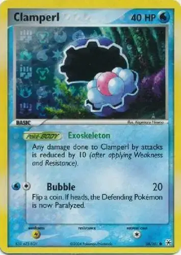 Clamperl [Reverse Holo] - Pokemon Hidden Legends #58