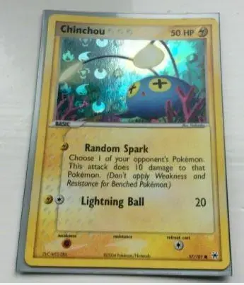 Chinchou [Reverse Holo] - Pokemon Hidden Legends #57
