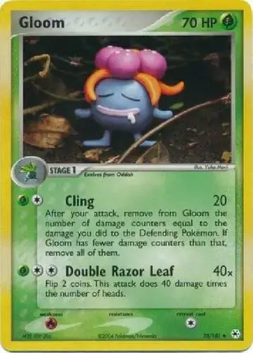 Gloom [Reverse Holo] - Pokemon Hidden Legends #35