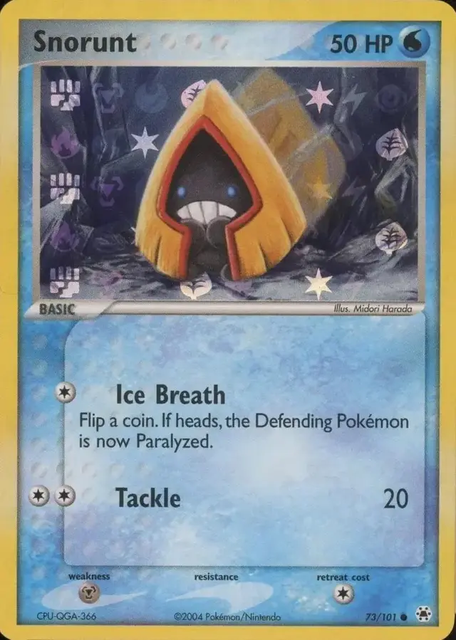Snorunt [Reverse Holo] - Pokemon Hidden Legends #73