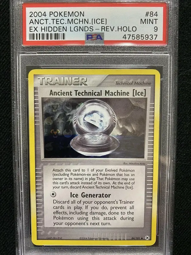Ancient Technical Machine [Reverse Holo] - Pokemon Hidden Legends #84