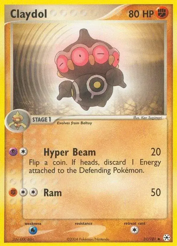Claydol - Pokemon Hidden Legends #31