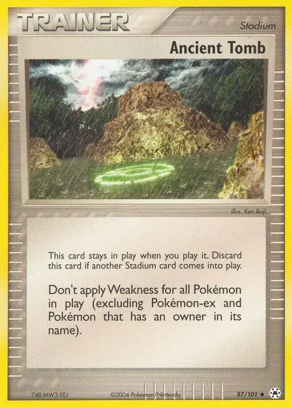 Ancient Tomb - Pokemon Hidden Legends #87