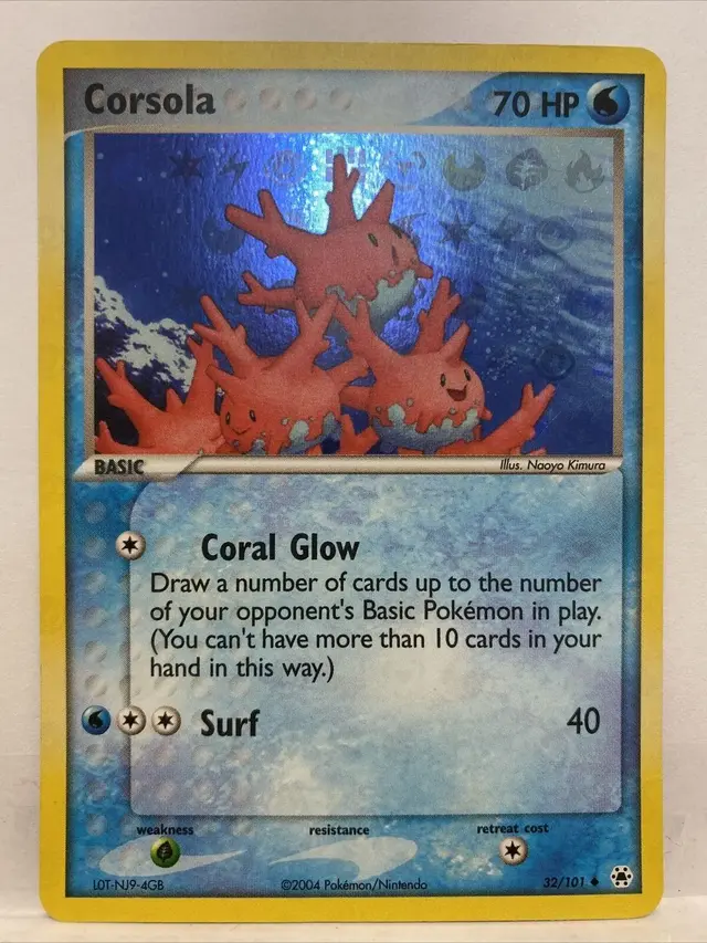 Corsola [Reverse Holo] - Pokemon Hidden Legends #32