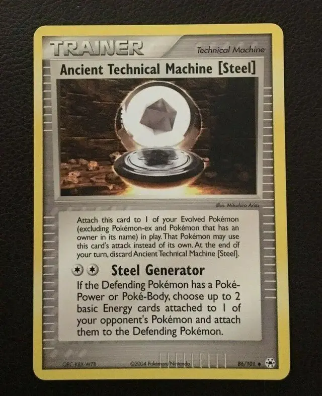 Ancient Technical Machine [Steel] - Pokemon Hidden Legends #86
