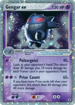 Gengar EX #108 - Pokemon Fire Red & Leaf Green
