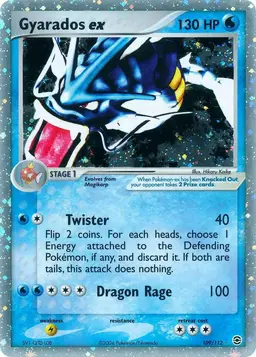 Gyarados EX 109 - Pokemon Fire Red & Leaf Green