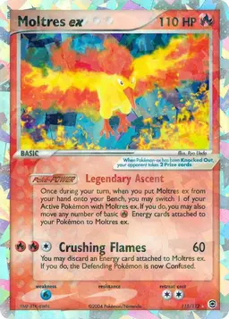 Moltres EX 115 - Pokemon Fire Red & Leaf Green