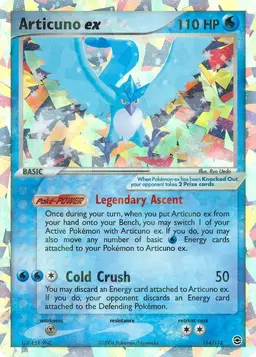 Articuno EX 114 - Pokemon Fire Red & Leaf Green