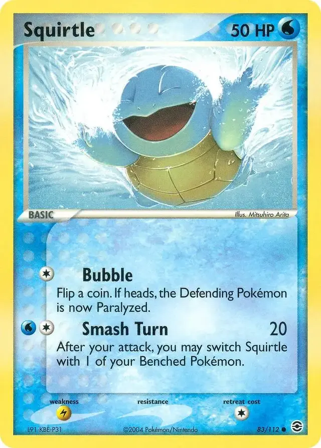 Squirtle - Pokemon Fire Red & Leaf Green #83