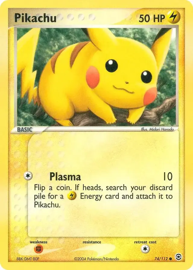 Pikachu - Pokemon Fire Red & Leaf Green #74