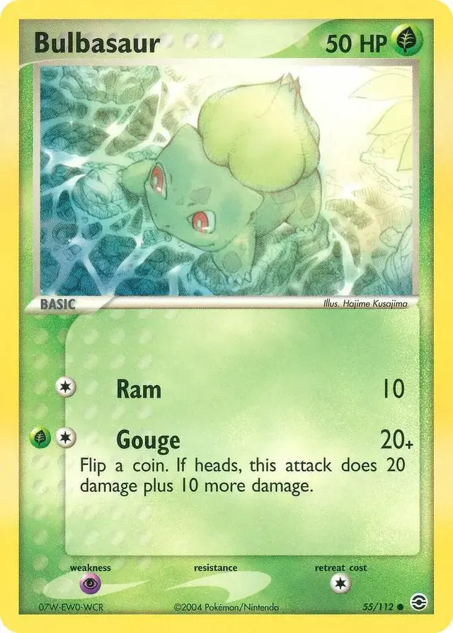 Bulbasaur - Pokemon Fire Red & Leaf Green #55