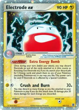 Electrode EX 107 - Pokemon Fire Red & Leaf Green
