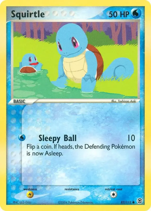 Squirtle - Pokemon Fire Red & Leaf Green #82