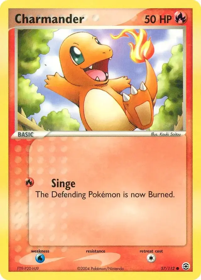 Charmander - Pokemon Fire Red & Leaf Green #57