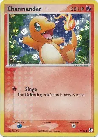 Charmander [Reverse Holo] - Pokemon Fire Red & Leaf Green #57