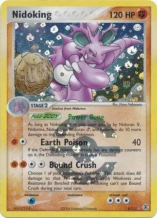 Nidoking [Reverse Holo] - Pokemon Fire Red & Leaf Green #8