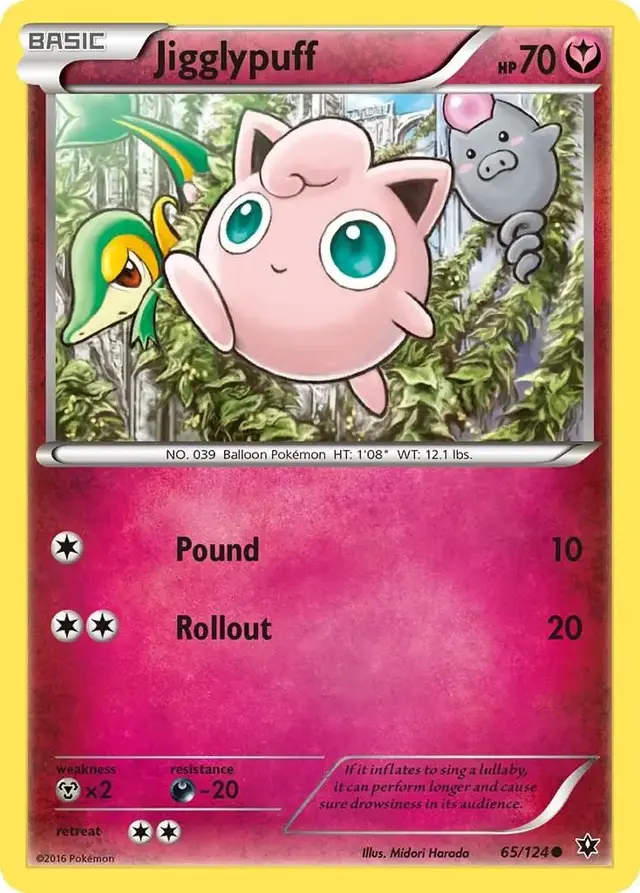 Jigglypuff - Pokemon Fire Red & Leaf Green #65
