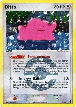 Ditto [Reverse Holo] - Pokemon Fire Red & Leaf Green #4