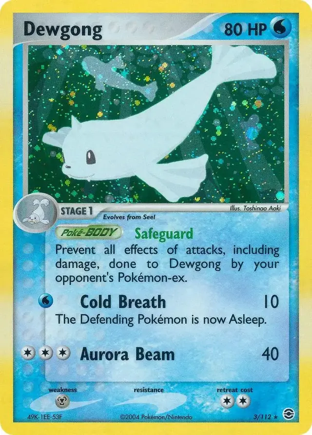 Dewgong - Pokemon Fire Red & Leaf Green #3