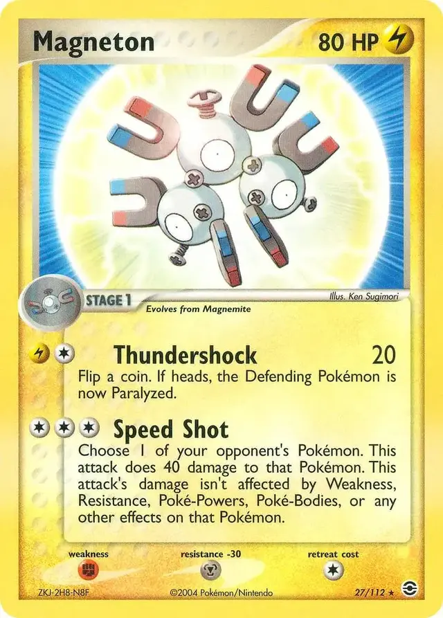 Magneton - Pokemon Fire Red & Leaf Green #27