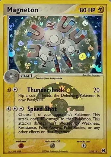 Magneton [Reverse Holo] - Pokemon Fire Red & Leaf Green #27