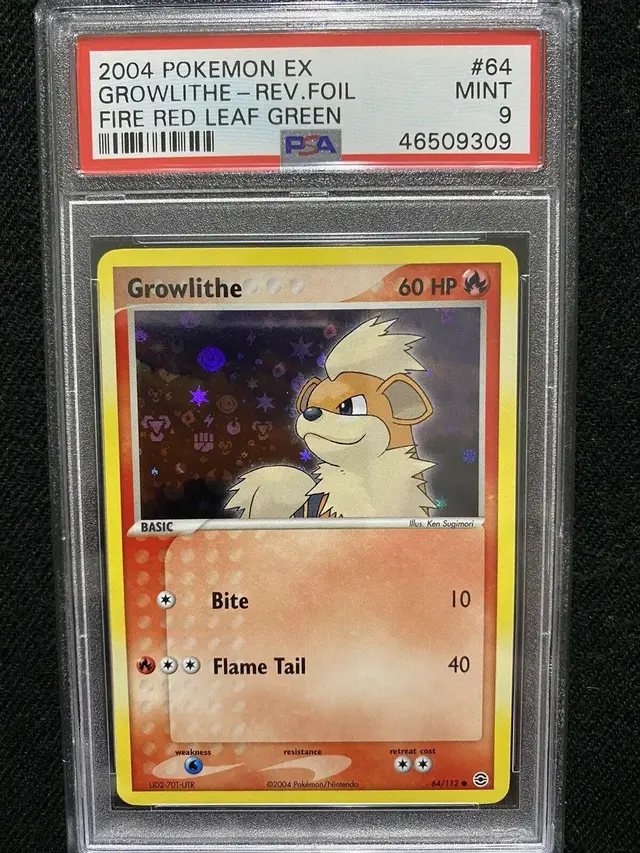 Growlithe [Reverse Holo] - Pokemon Fire Red & Leaf Green #64