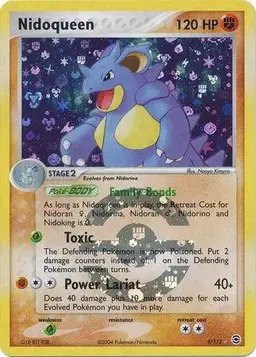 Nidoqueen [Reverse Holo] - Pokemon Fire Red & Leaf Green