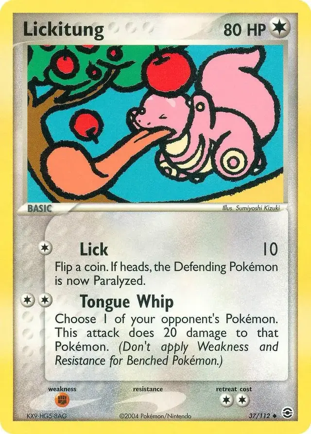 Lickitung - Pokemon Fire Red & Leaf Green #37