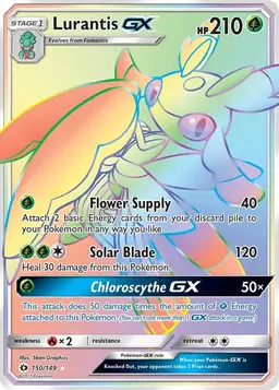 Lurantis GX 150 - Pokemon Sun & Moon