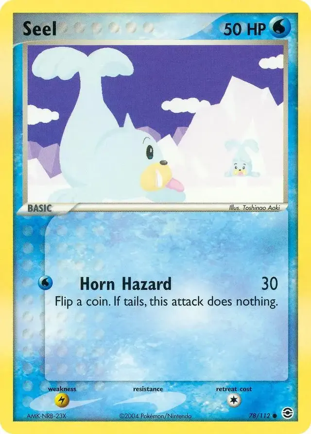 Seel - Pokemon Fire Red & Leaf Green #78