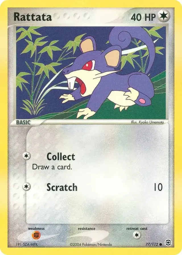 Rattata - Pokemon Fire Red & Leaf Green #77