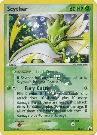 Scyther - Pokemon Fire Red & Leaf Green #29
