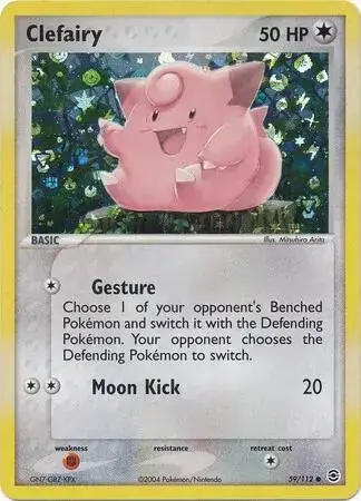 Clefairy [Reverse Holo] - Pokemon Fire Red & Leaf Green #59
