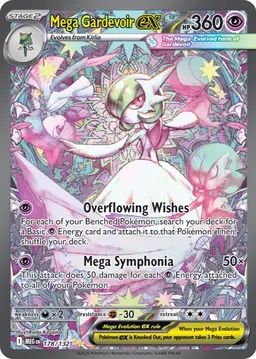 Mega Gardevoir ex #178 - Pokemon Mega Evolution