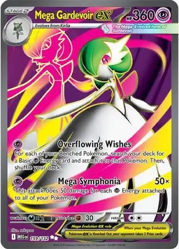 Mega Gardevoir ex 159 - Pokemon Mega Evolution