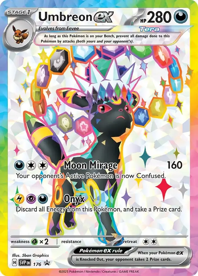 Umbreon Ex - Pokemon Scarlet & Violet Promos #176