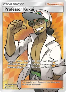 Professor Kukui - Pokemon Sun & Moon